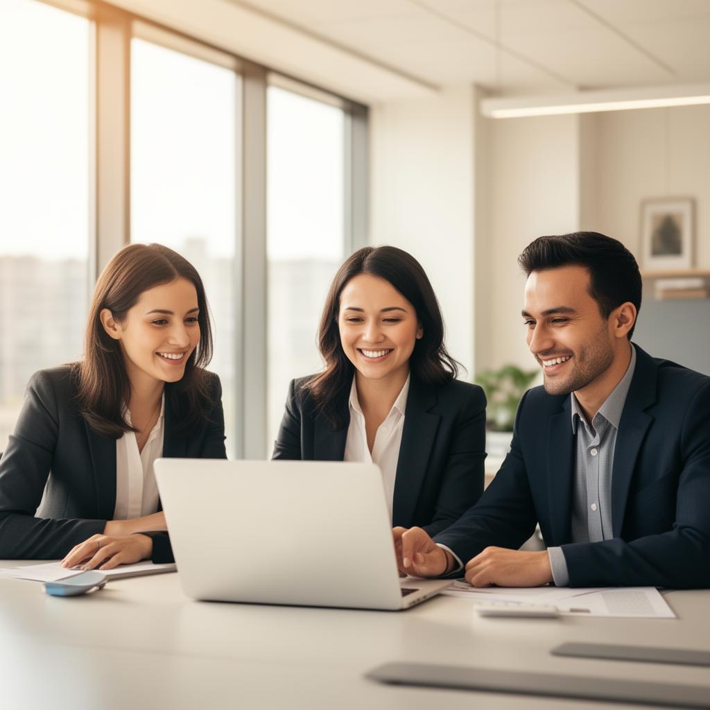 WIN Partners komanda strādā kopā pie projekta